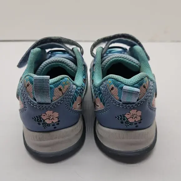 GIRLS' DISNEY TODDLER LITTLE KID STITCH LIGHTED LIGHT-UP SHOES Size 7 - Picture 4 of 7